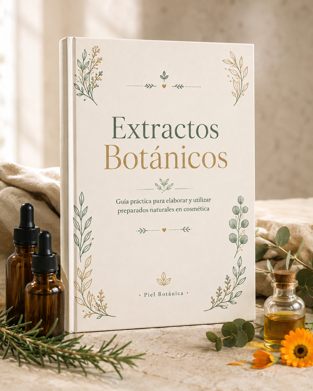 Extractos Botánicos | Guía Práctica para Elaborarlos y Usarlos en Cosmética Natural