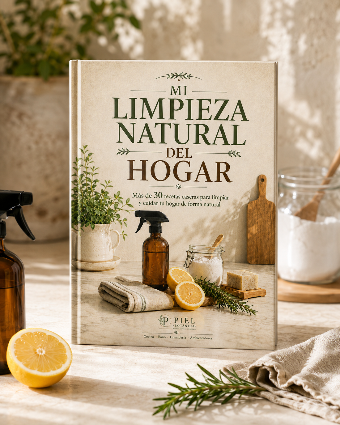 Mi Limpieza Natural del Hogar | Más de 30 Recetas de Limpieza Natural